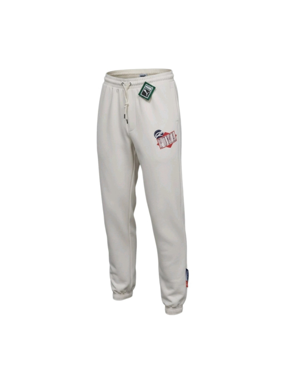 PUMA Men's Alpine Snow Classics Graphic Sweatpants Joggers Drawstring Large NWT